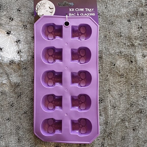 COPY- 💀 Skeleton Skulls Silicone Mold Chocolates Ice Tray Jello Shots Halloween - Picture 1 of 13